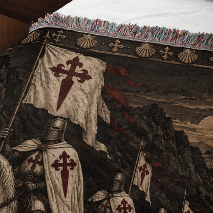 MyDesigns Order of Santiago – The Mountain Pass jacquard woven blanket