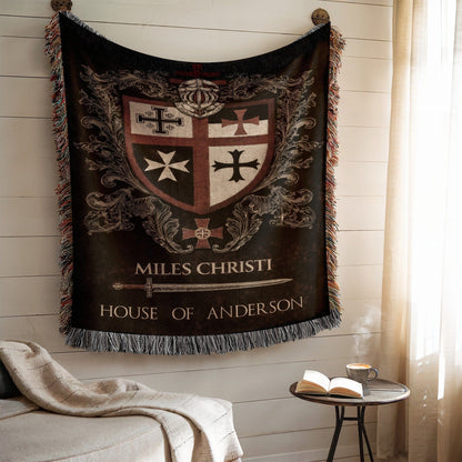 Miles Christi House of Anderson Tapestry Blanket