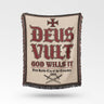 Deus Vult: Templar Heritage Woven Blanket