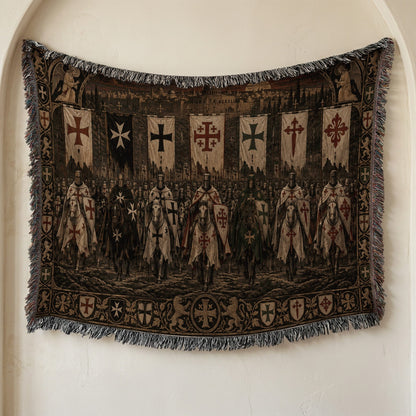 MyDesigns The Orders Before Jerusalem jacquard woven blanket