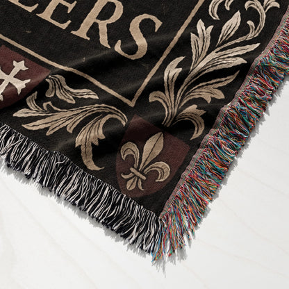 CalmNestStyle Order of Saint John Deo Adiuvante Hospitallers Woven Blanket jacquard woven blanket