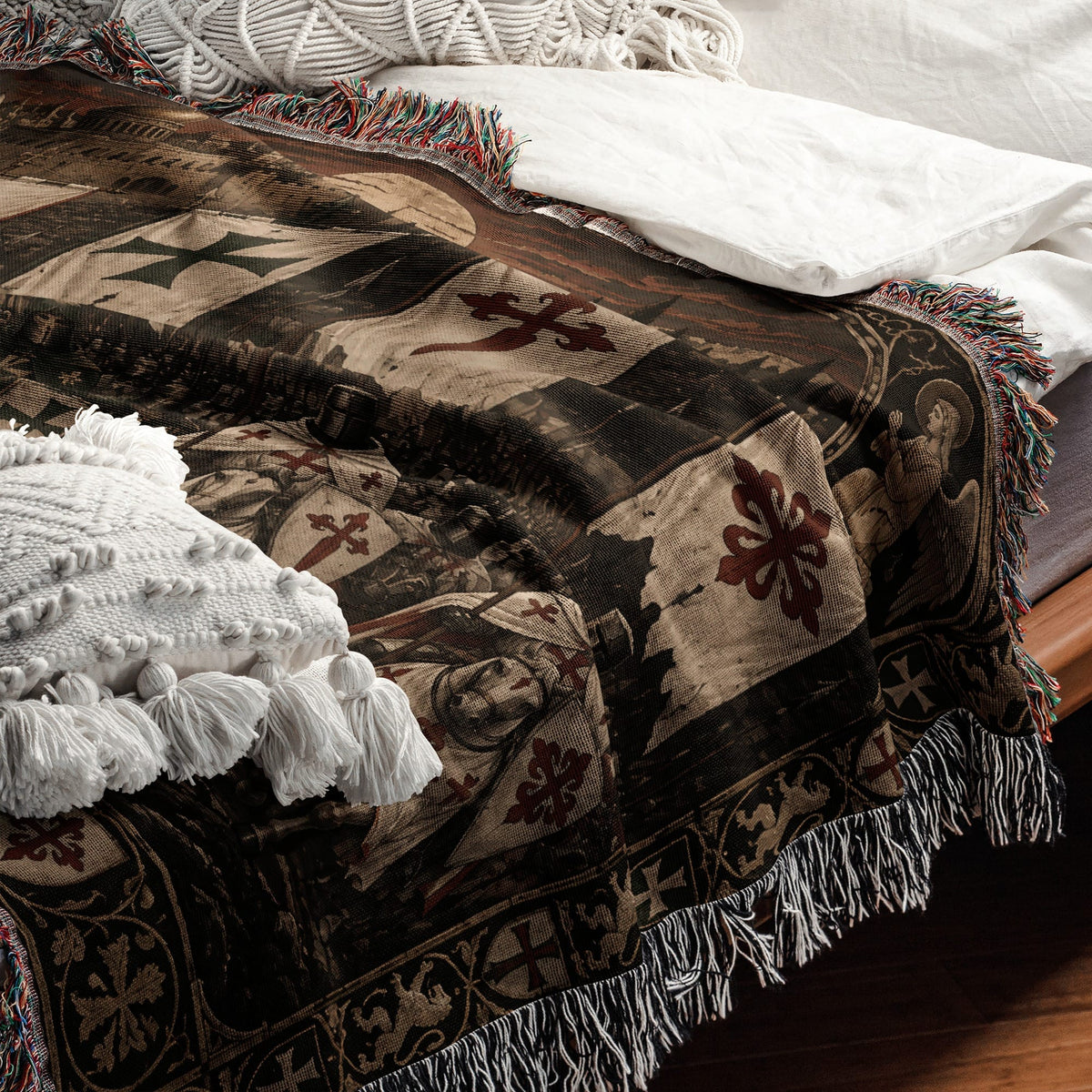 MyDesigns The Orders Before Jerusalem jacquard woven blanket