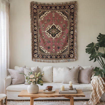 Intricate Vintage Style Tapestry Wall Hanging Décor