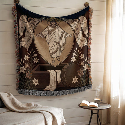 Vintage-Inspired Religious Themed Wall Hanging Tapestry