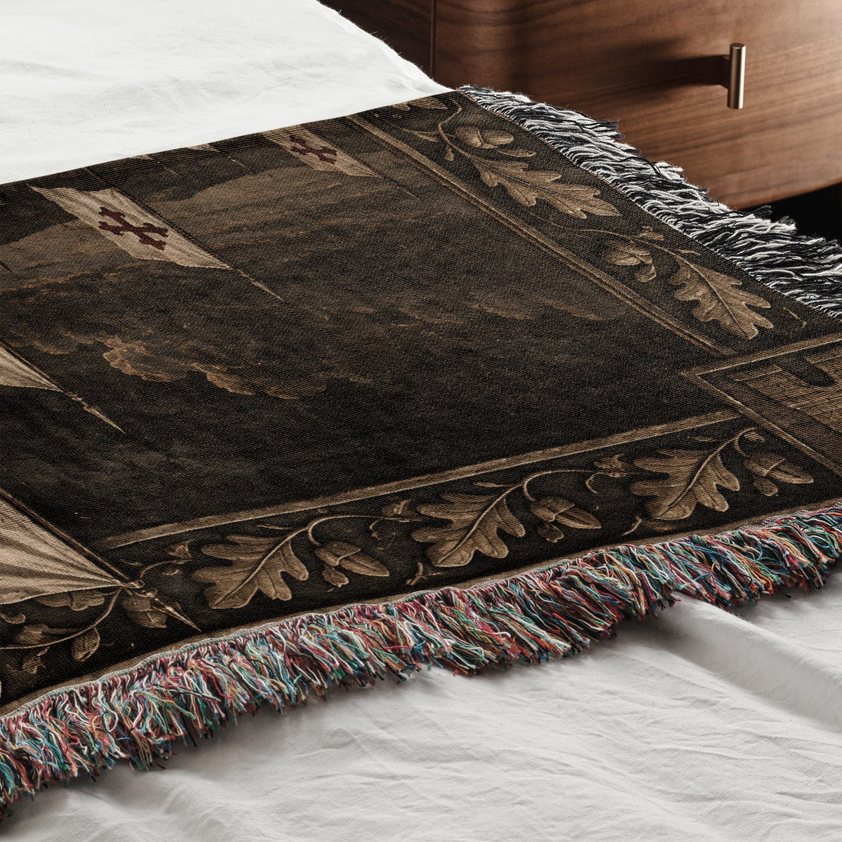 MyDesigns The Great Banner and the Host jacquard woven blanket