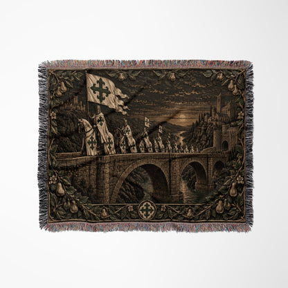 MyDesigns Order of Alcántara – The Roman Bridge jacquard woven blanket