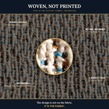 MyDesigns Castle Tapestry Blanket – Medieval Mountain Castle Woven Throw, Templar Banners jacquard woven blanket