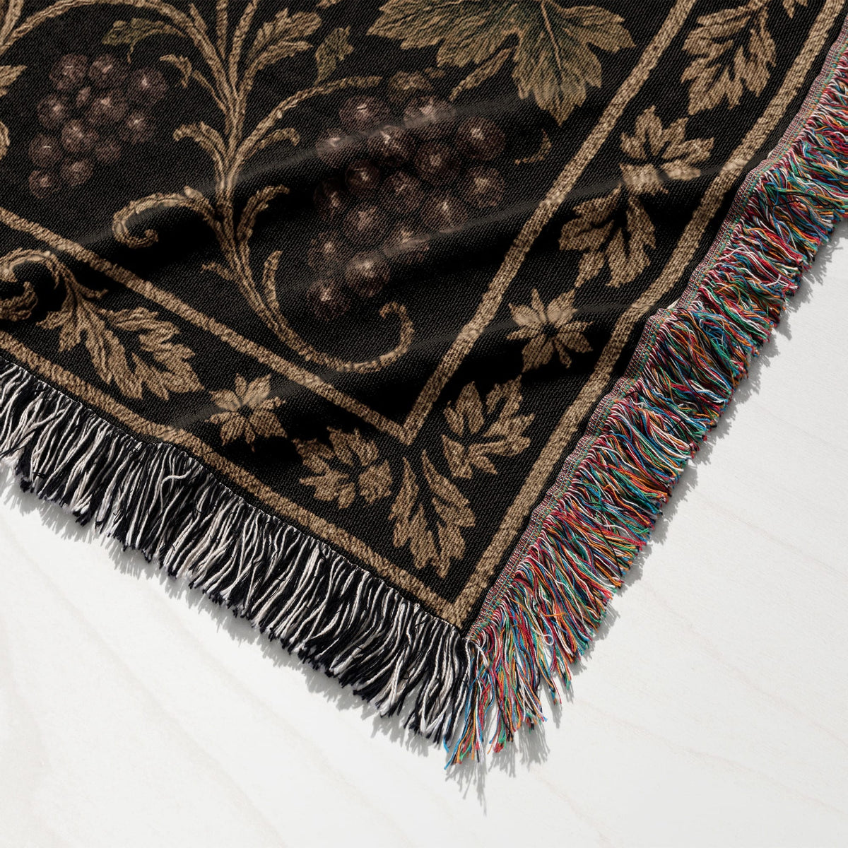 CalmNestStyle Sacred Lamb & Dove Woven Blanket jacquard woven blanket