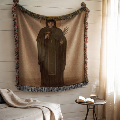 Religious Saint Decorative Wall Tapestry for Home Decor