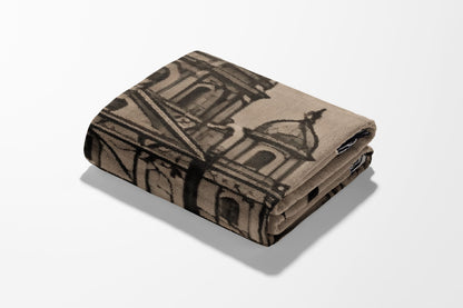 CalmNestStyle Militia Hospitalis For God and His People Woven Blanket jacquard woven blanket