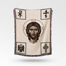 Sacred Icons Woven Blanket Orthodox