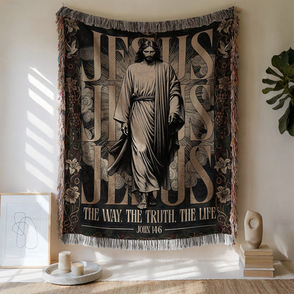 Jesus The Way The Truth The Life Join 14:6 wall hanging