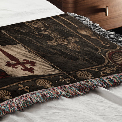 MyDesigns Order of Santiago – The Mountain Pass jacquard woven blanket