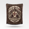 Noble Templar Heraldry Woven Blanket