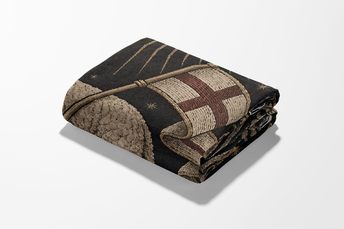 CalmNestStyle Divine Lamb Tapestry Woven Blanket jacquard woven blanket