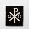 Alpha & Omega Woven Faith Blanket