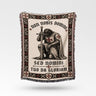 Non Nobis Domine Templar Knight Woven Blanket