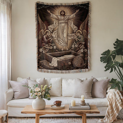 Artistic Resurrection Scene Home Decor Wall Hanging