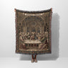 Corpus Christi Last Supper Divine Table Woven Blanket