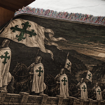 MyDesigns Order of Alcántara I The Standard at the Bridge jacquard woven blanket