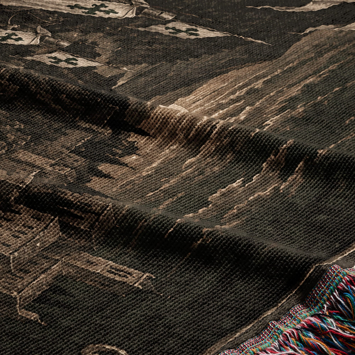 MyDesigns Order of Alcántara I The Standard at the Bridge jacquard woven blanket