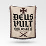 Deus Vult Crusader Templa Woven Blanket II